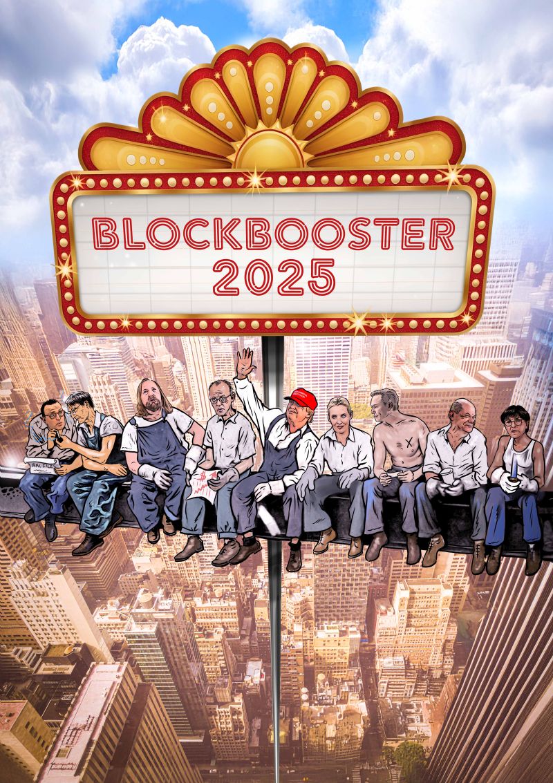 16 Comics im Schuber + Blockbooster Kalender 2025 + 1 Jahr NuoFlix Mitgliedschaft