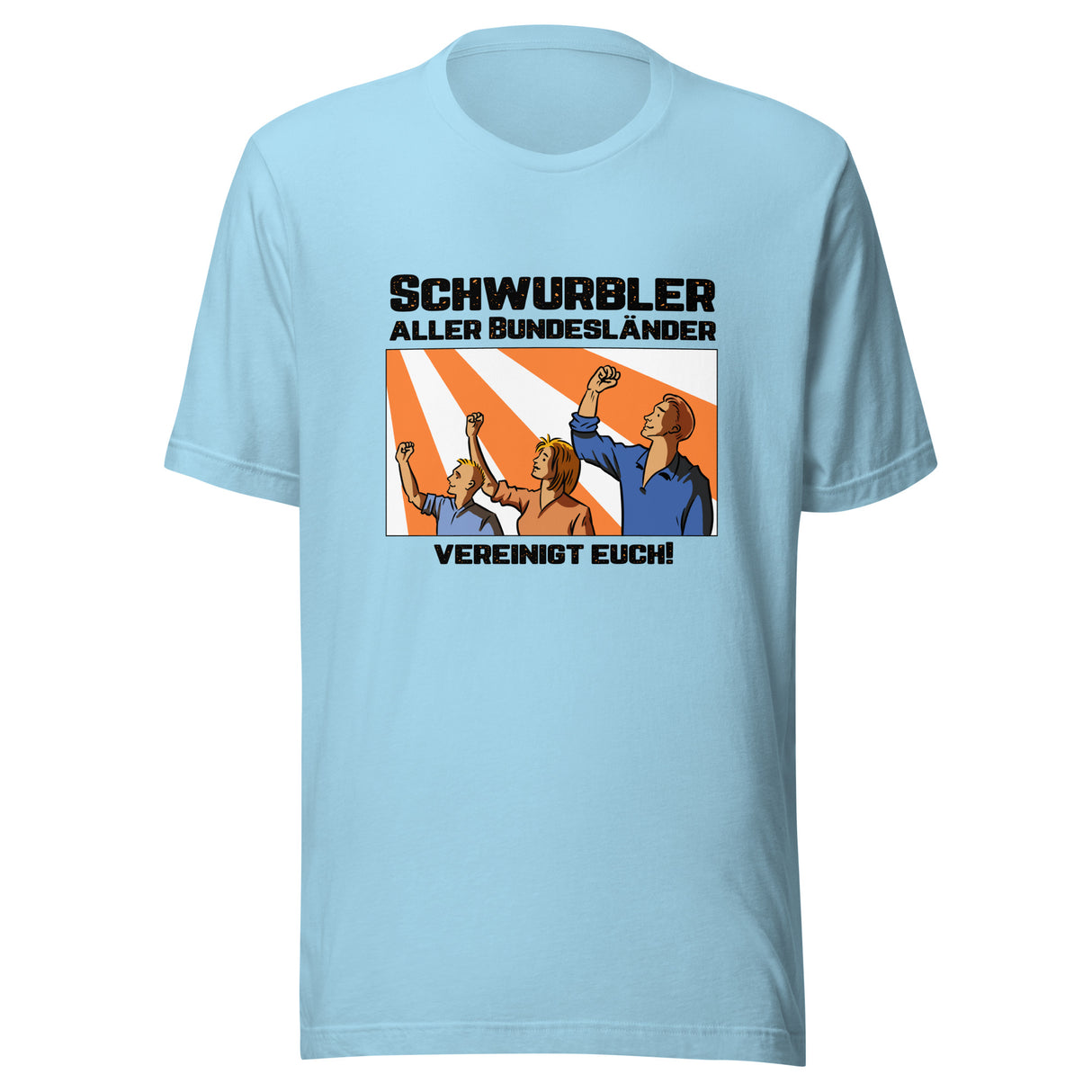 T-Shirt Damen "Schwurbler aller Bundesländer"