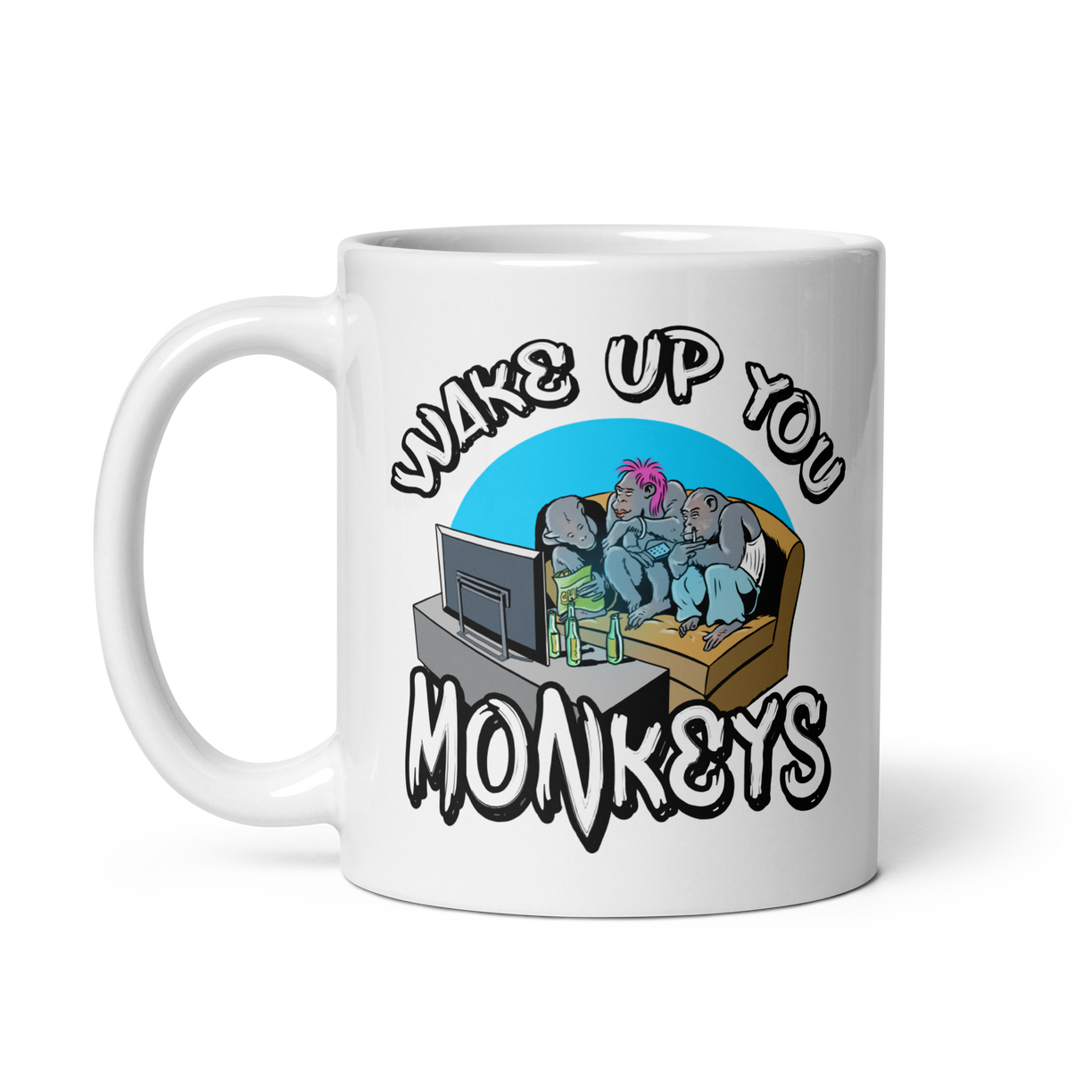 Tasse - Wake up you Monkeys